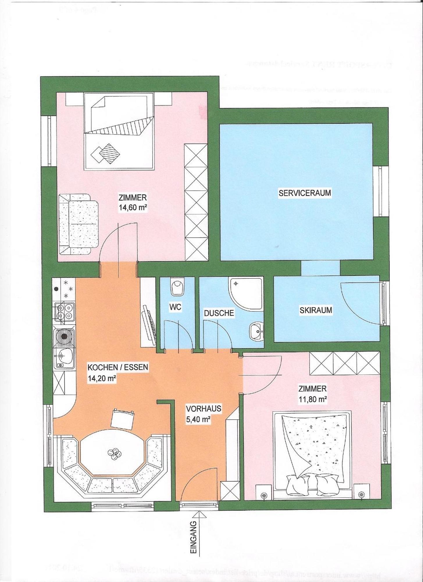 Appartementhaus Alpina Flattach Habitación foto